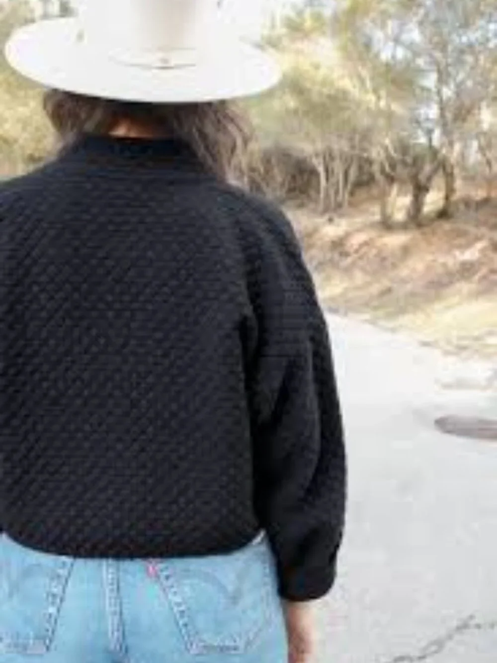 Curator SF Reo Crop Jacket in Rose size M - Picture 4 of 5